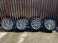 Vamd roti  aliaj cu anvelope de vara originale Peugeot 215/55/R17