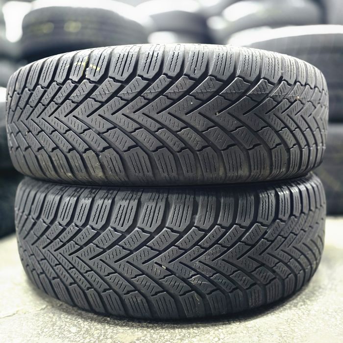 2x 195/65/15 M+S CONTINENTAL 2019 Stare excelentă