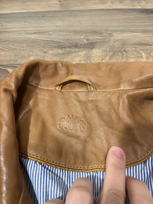 Geaca Tip Blug din piele lammnappa Walbusch