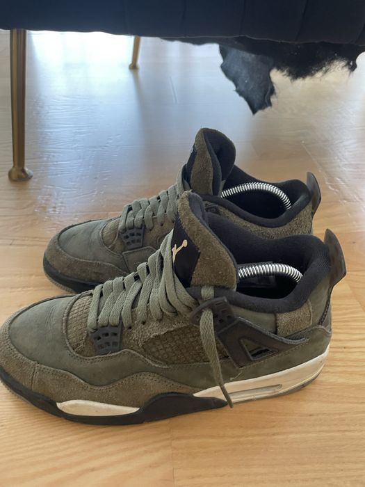 Vand Jordan 4 Retro Olive SE origianli