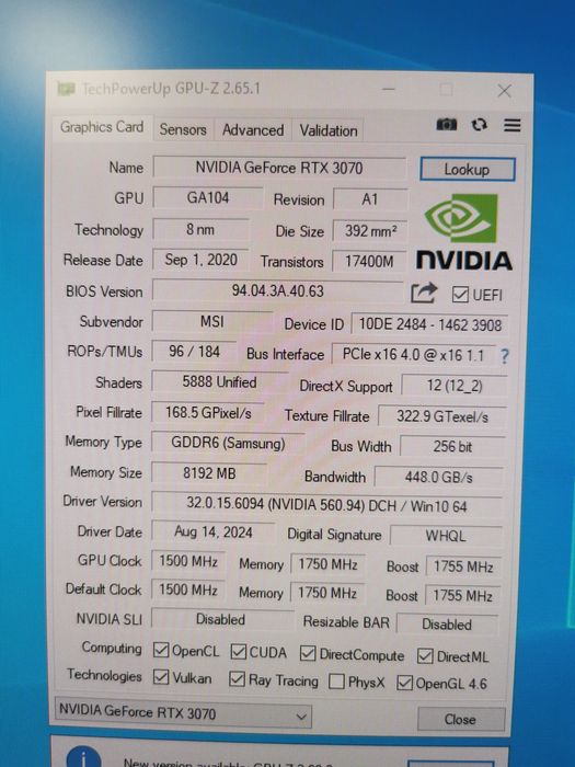 Unitate PC Gaming  – Ryzen 7 5800X + RTX 3070 | SSD 1TB | 32GB RAM