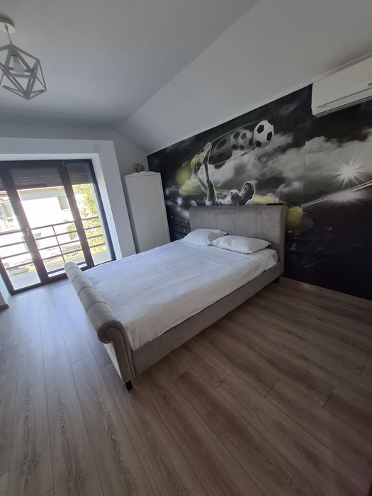 Inchiriez/vand casa Bascov stradal la 500m de primarie