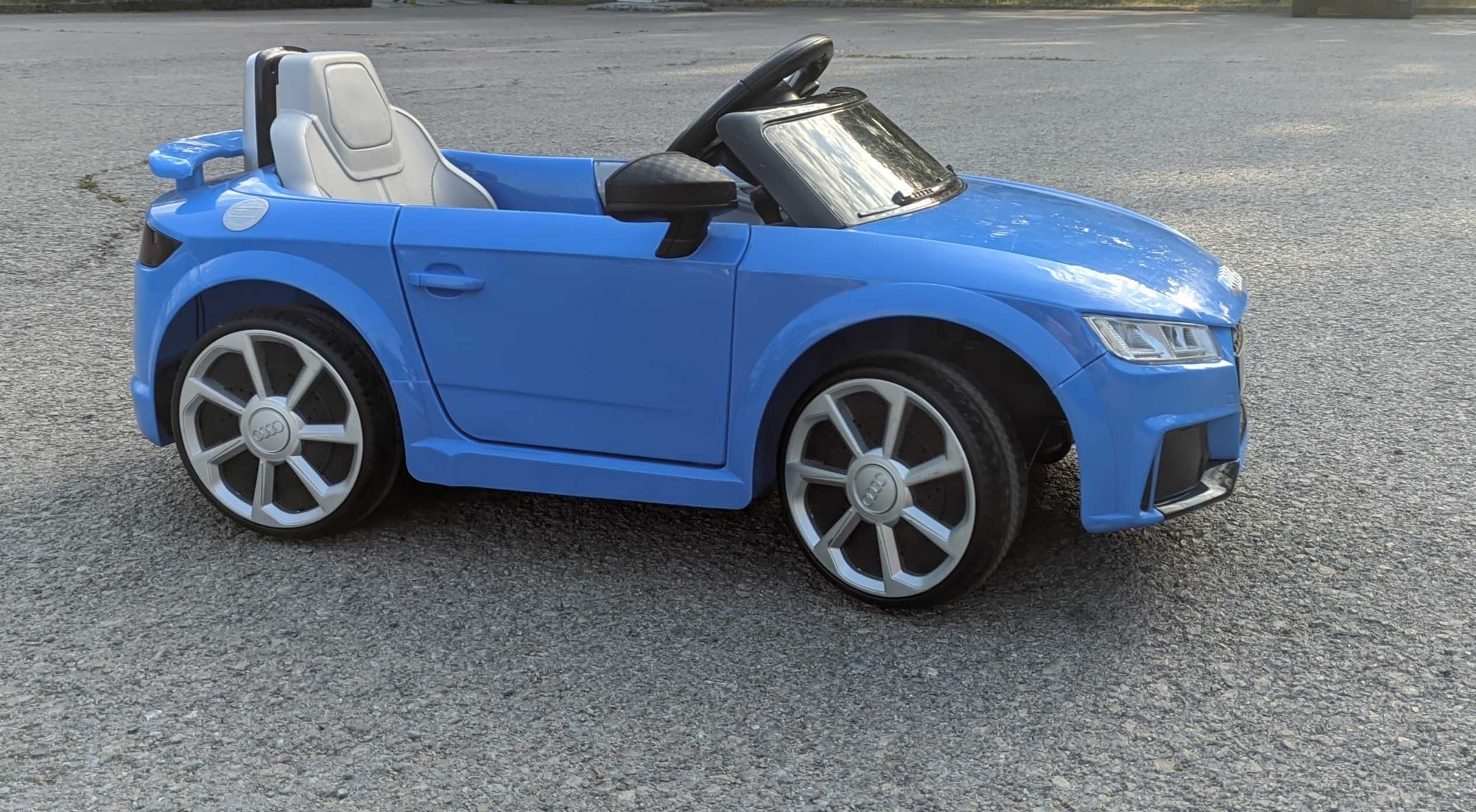 Акумулаторна кола с родителски контрол 6V AUDI TT Синя