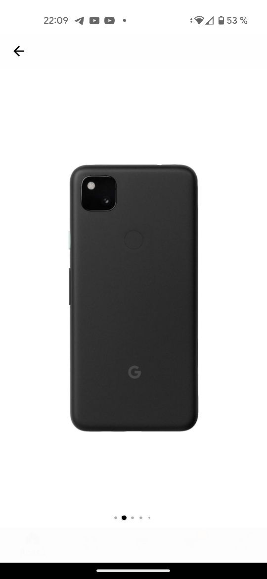Telefon mobil Google Pixel 4a, 128GB, 6GB RAM,