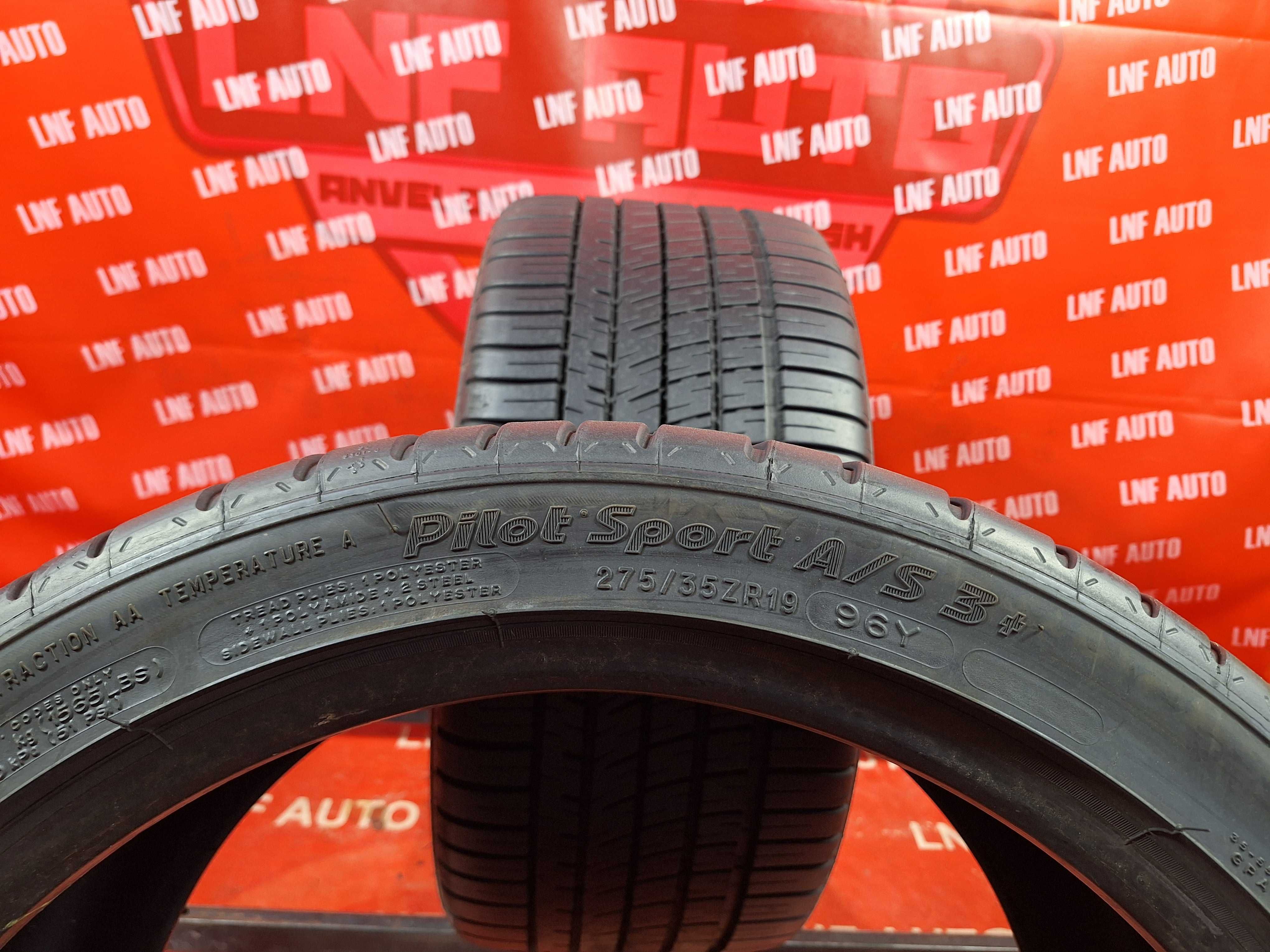 Anvelope de VARA - 275/35/19 - Michelin - 7.50 MM - DOT 2017 !