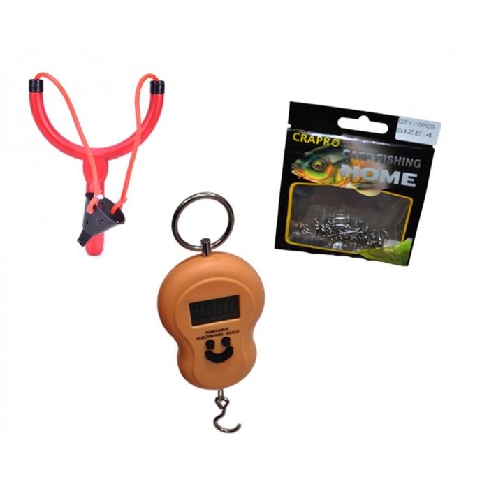 Set 3 lansete de 3 m cu mulinete si accesorii