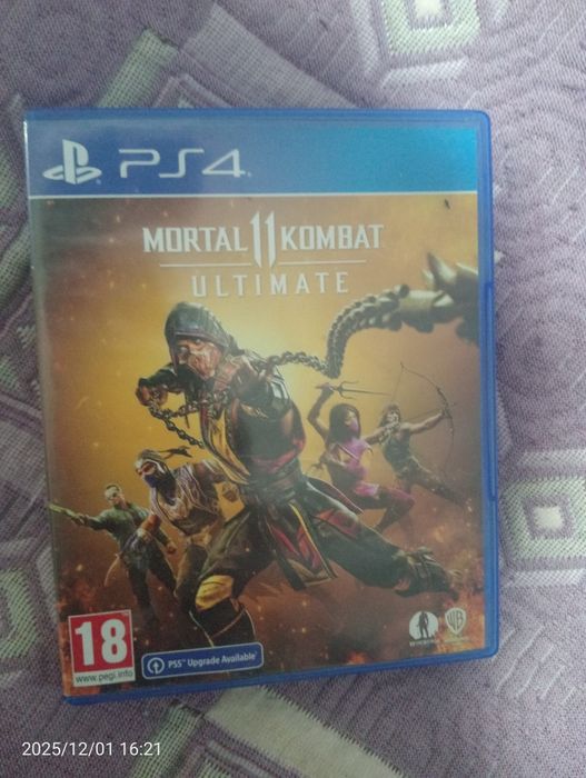 Диск Mortal Combat 11 ps4 оригинальный