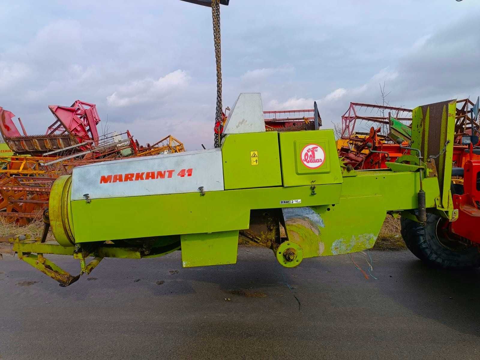 Presa balotiera Claas Markant 41 an 2012 Markant 50 Welger AP 45 AP 42