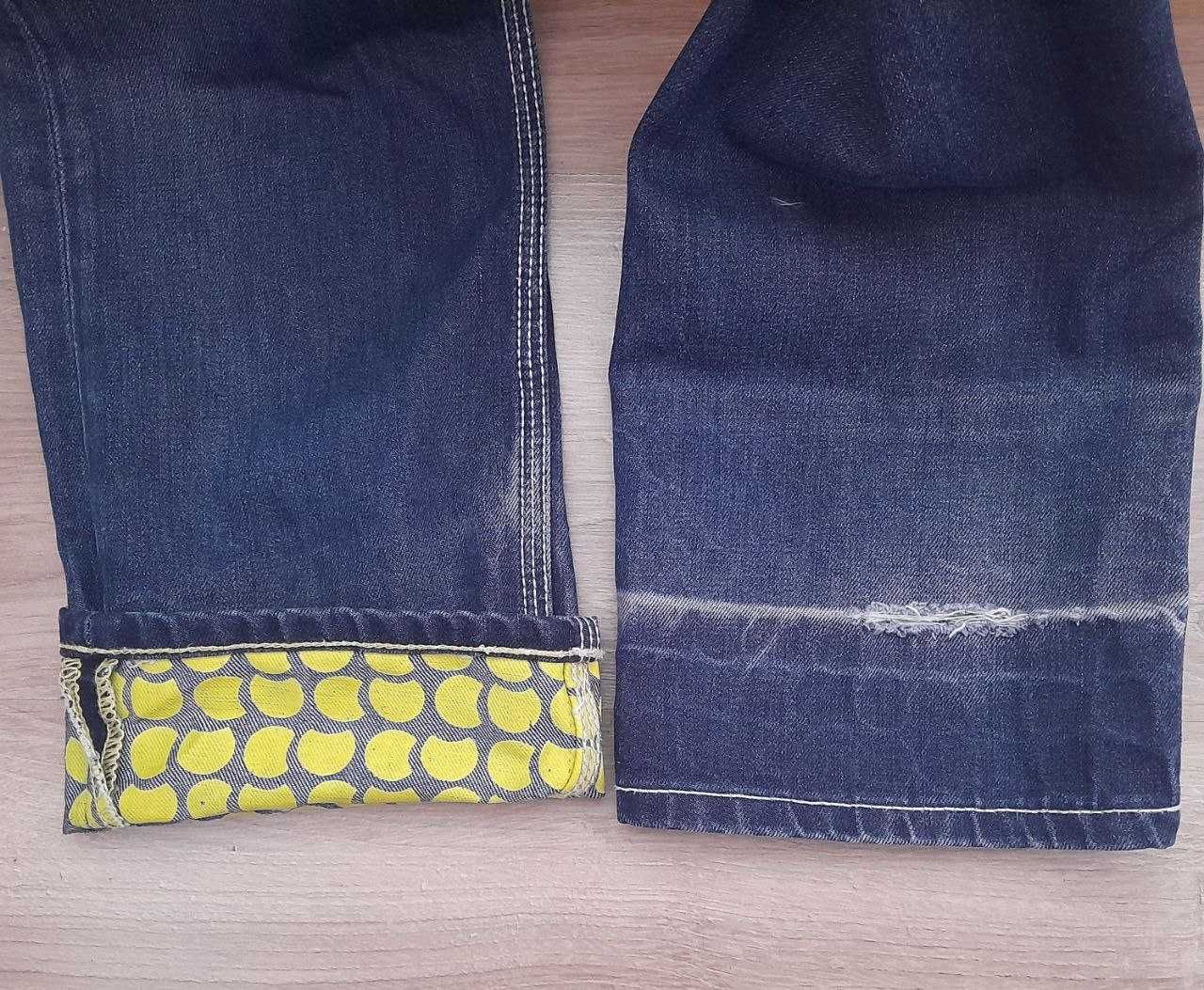 Джинсы Levis 523 Jeans / W32 L33 / Желтый патч. Редкие.