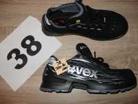 pantofi uvex S1 38 negru/alb noi