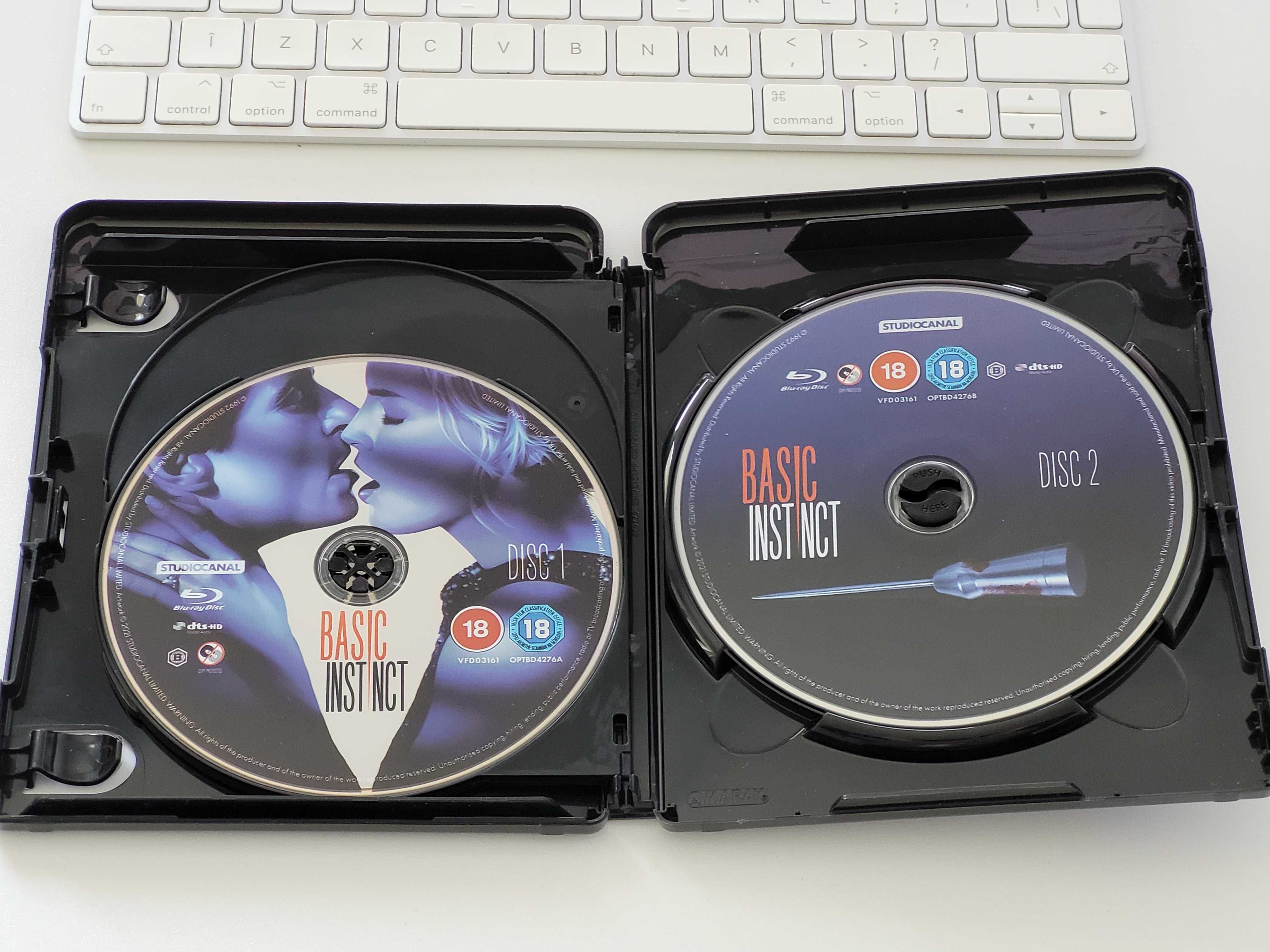 Film Blu-Ray 4K Basic Instinct (1992), Michael Douglas, Sharon Stone