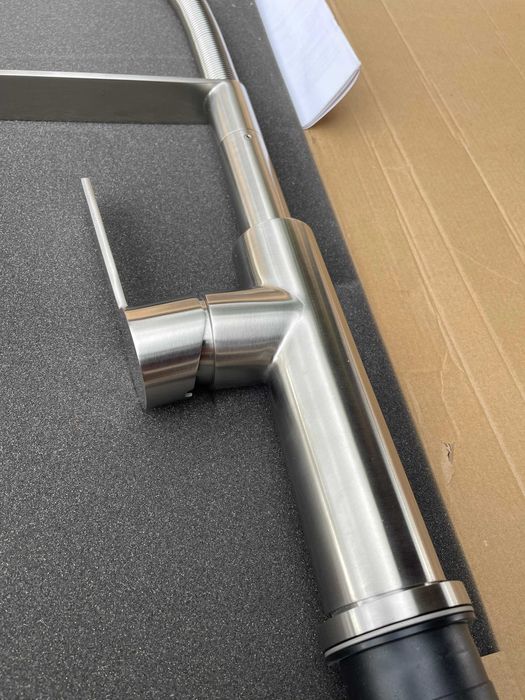 Baterie bucătărie extensibilă Mizzo – 100% inox, presiune înaltă