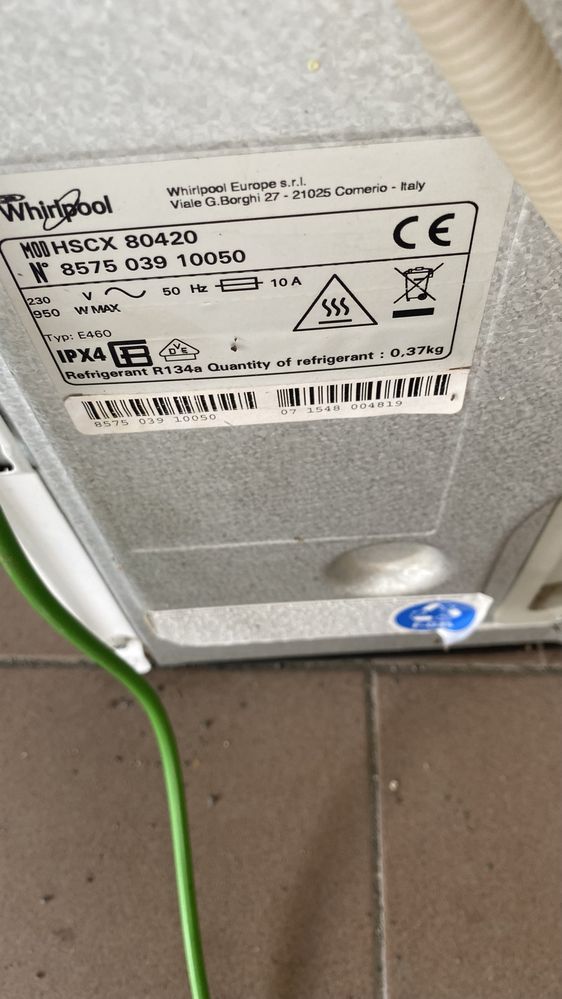 Сушилня WHIRLPOOL HSCX-80420