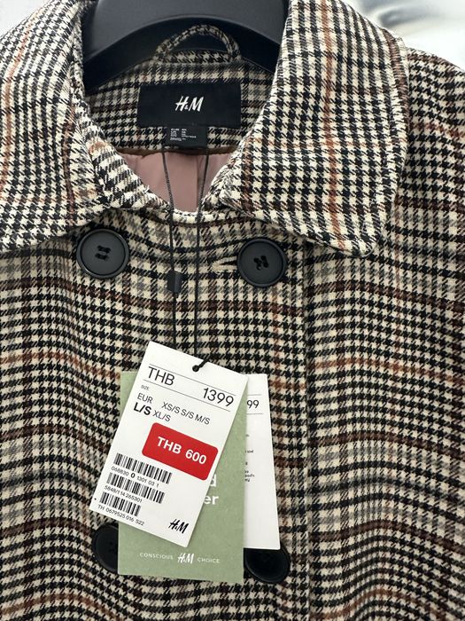 H&M плащ- пиджак- сюртук - тренч женский