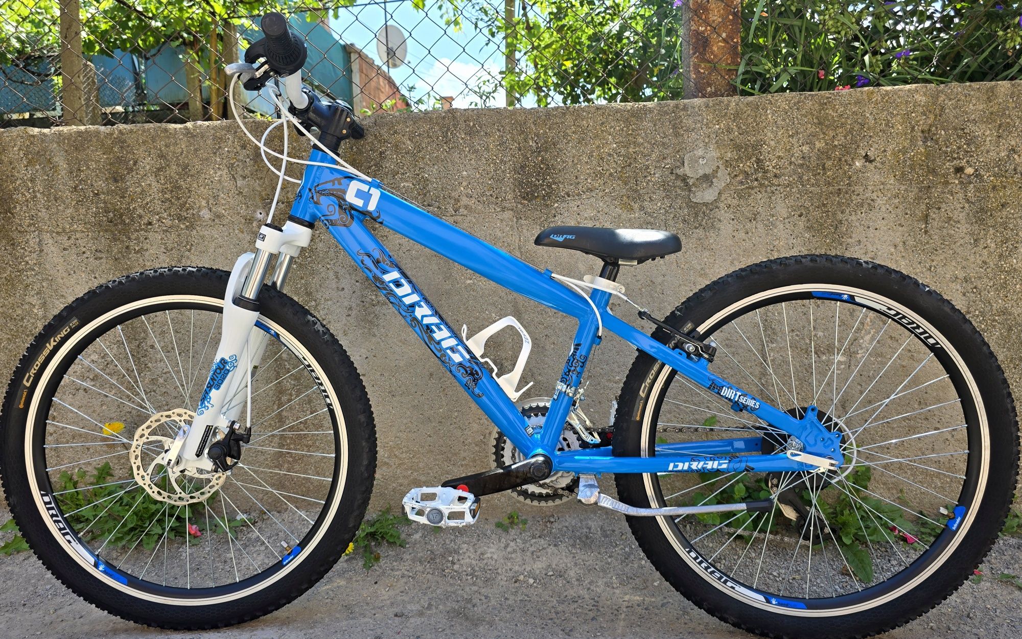 Алуминиев 24 цола Drag C1 3x7 скорости Shimano, Дискови спирачки