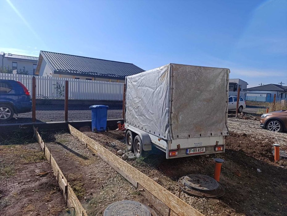 Remorca 2 tone, masă proprie 500kg