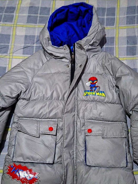 Куртка зимняя и комплект шапка шарф на мальчика