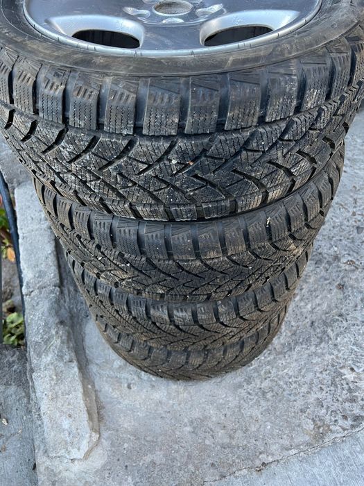 Продавам Зимни джанти с гуми 
5/112  205/55 R16