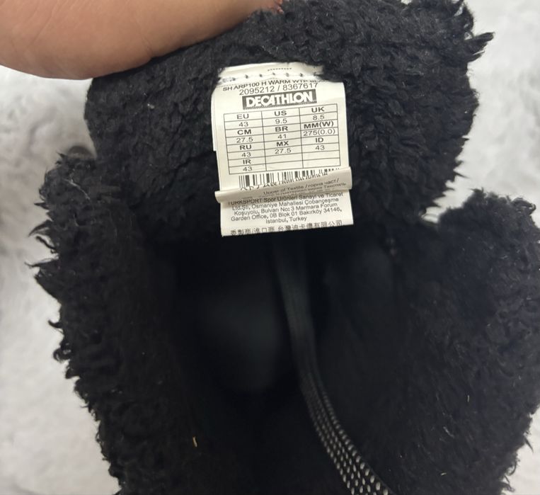 Bocanci iarnă Quechua Barbati