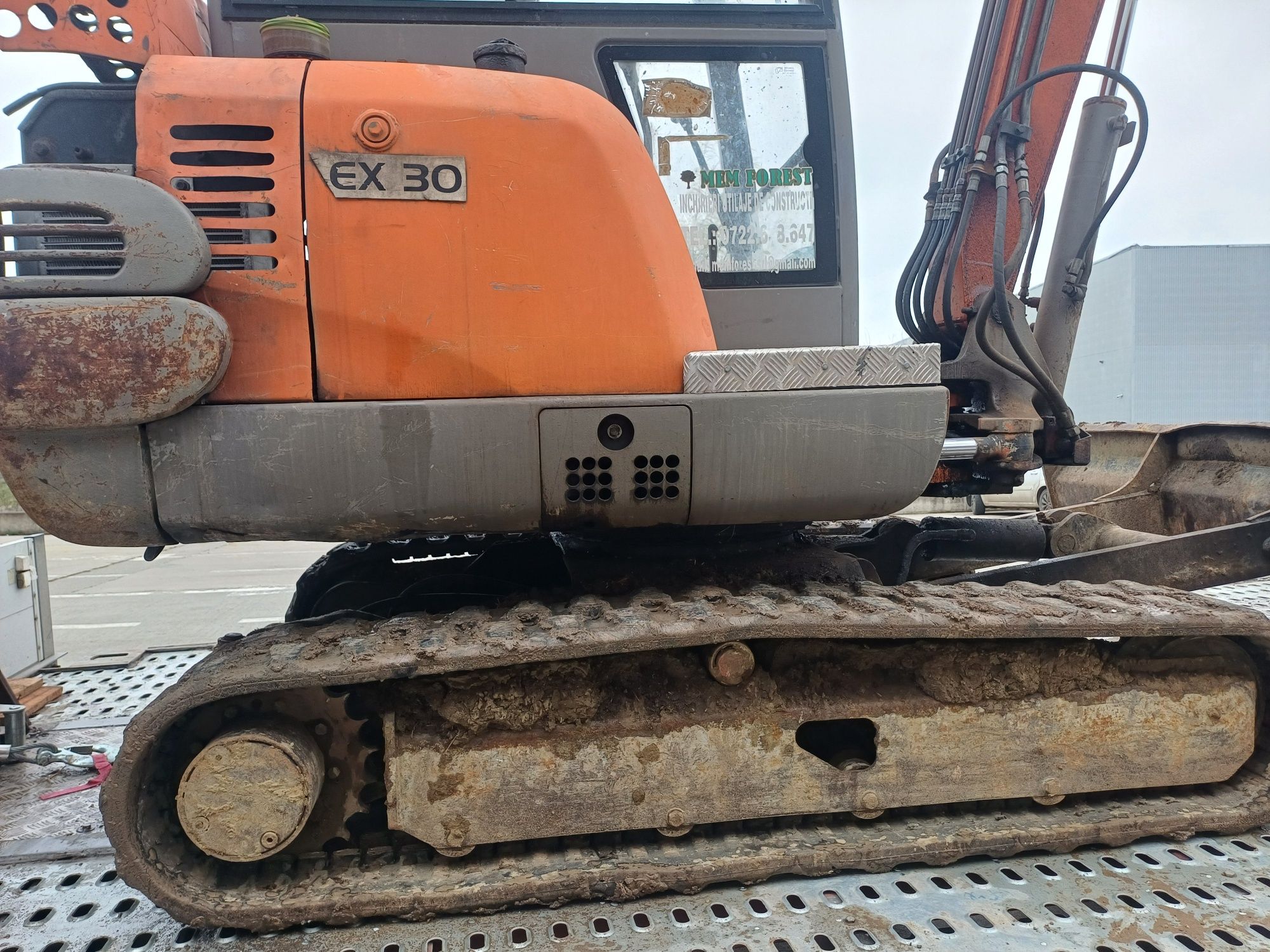 Miniexcavator Hitachi Ex30