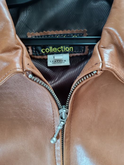 Vând sacou de piele mărimea 44