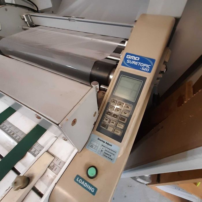 Едностранен ролков ламинатор GMP Suretopic 520 / полуавтоматичен /