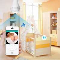 БЕБЕФОН крушка скрита безжична WiFi камера за видеонаблюдение на дете