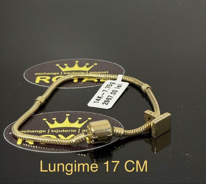 Bijuteria ROYAL : Bratara AUR 14K/ 7.75 GR
