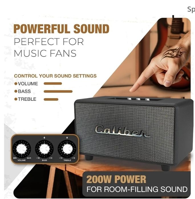 Boxă Bluetooth 200 wați (Nouă)