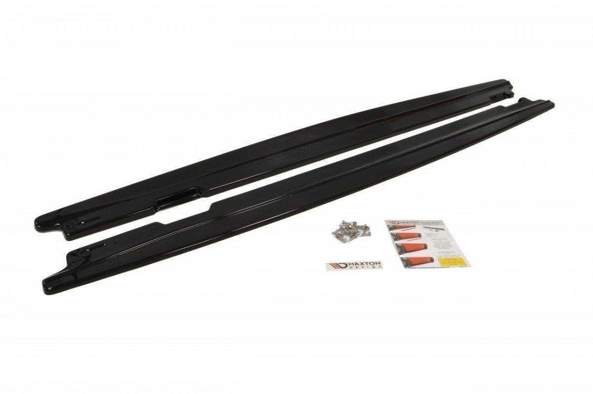 Splitter praguri  pentru BMW 5 E60/61 M-PACHET negru lucios