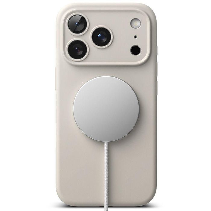 Калъф ringke silicone magnetic magsafe за iphone 17 pro max в цвят sto