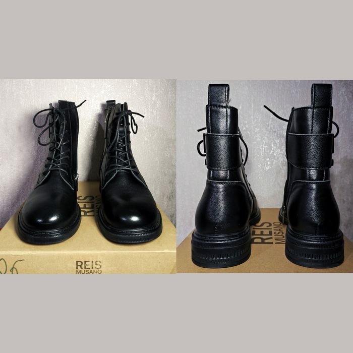 Женские демисезонные кожаные ботинки REIS MUSANO, 39 размер, новые