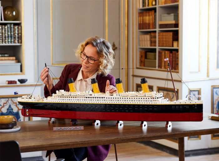 NOU REPLICA Titanic lego 10294 9090 piese