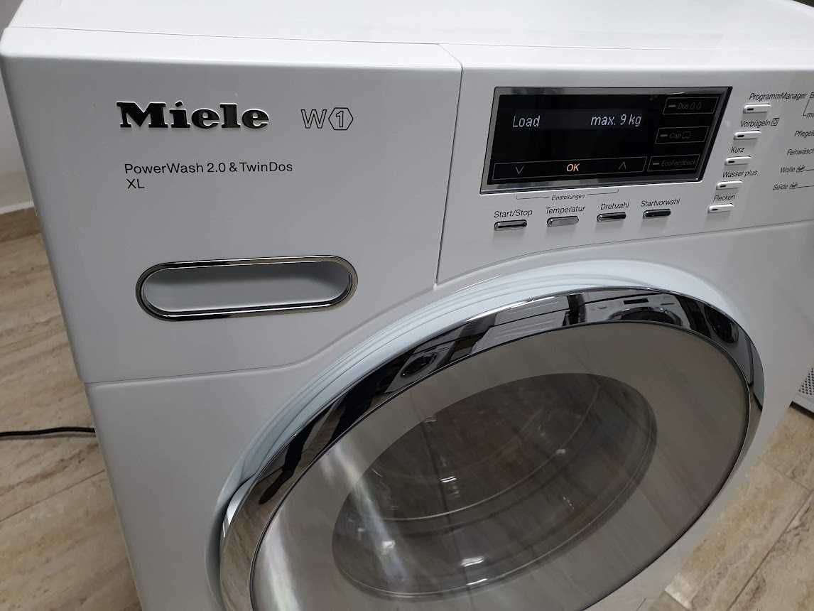 9кг Miele Пералня - TwinDos - 1600rpm - Миеле 12м Гаранция