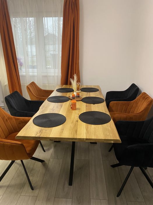 Masa dininig, bucatarie  din lemn stejar masiv