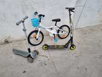Vand Trotineta si  Bicicleta copii Decatlon