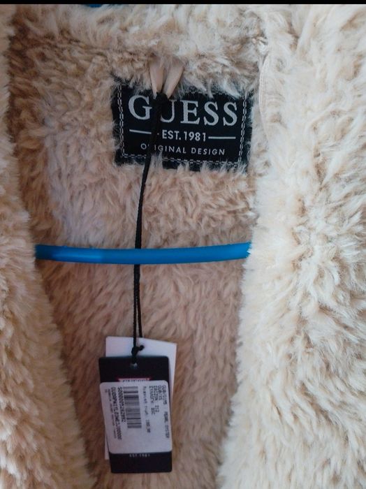 Haină de blană artificială GUESS