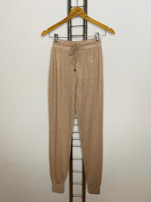 Pantaloni glitter jogger Lipsy London