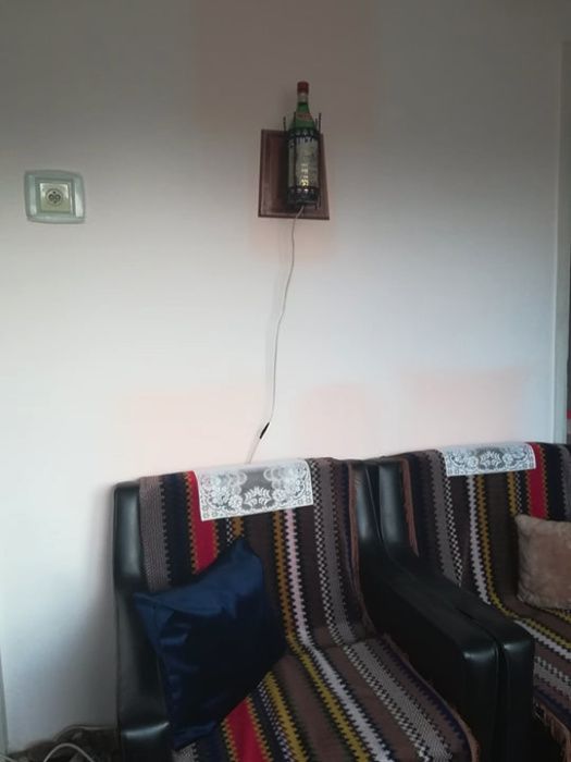 Lampa , aplica de perete - sub forma de sticla de Cinzano