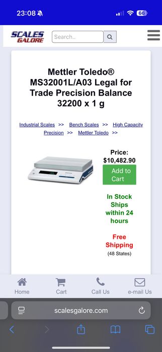 Mettler Toledo лабораторни везни най-висок клас