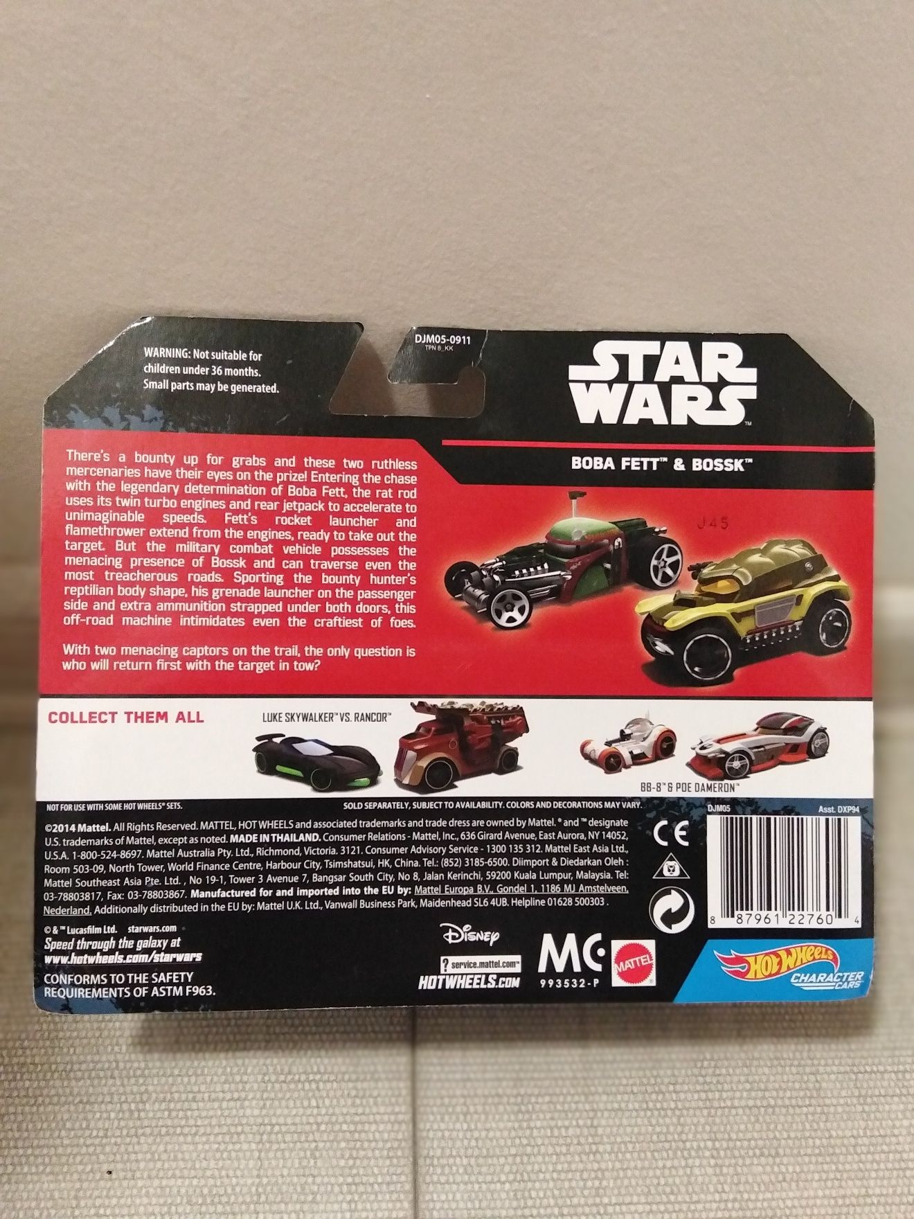 [2014] Star Wars Hot Wheels - Boba Fett & Bossk