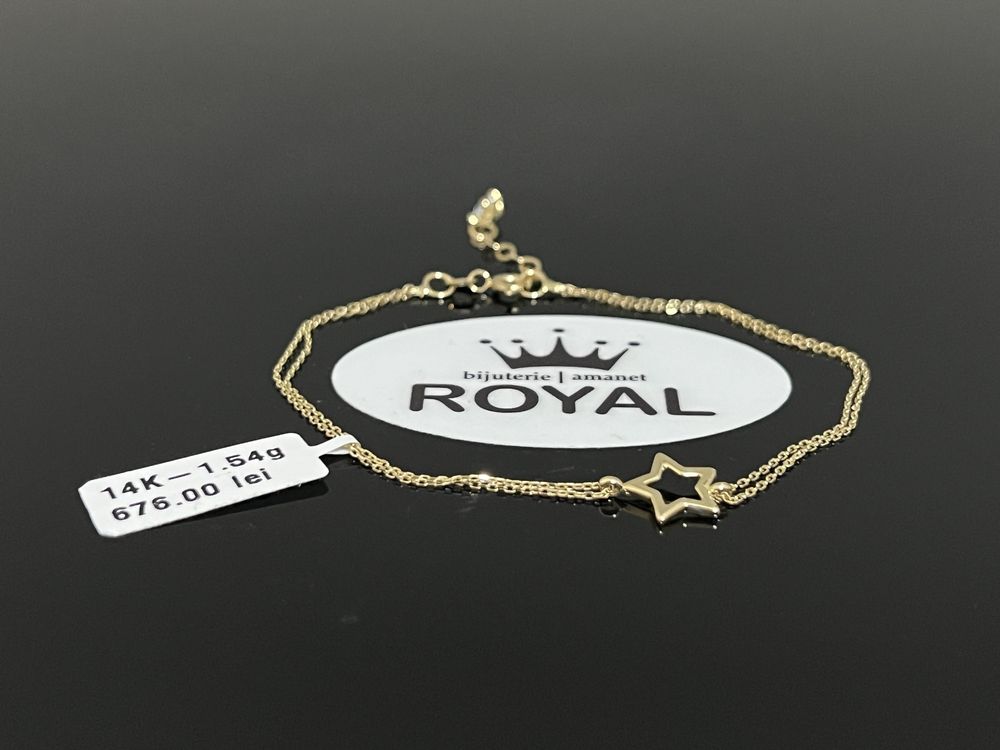 Bijuteria Royal CB : Bratara dama aur 14k 1,54 grame