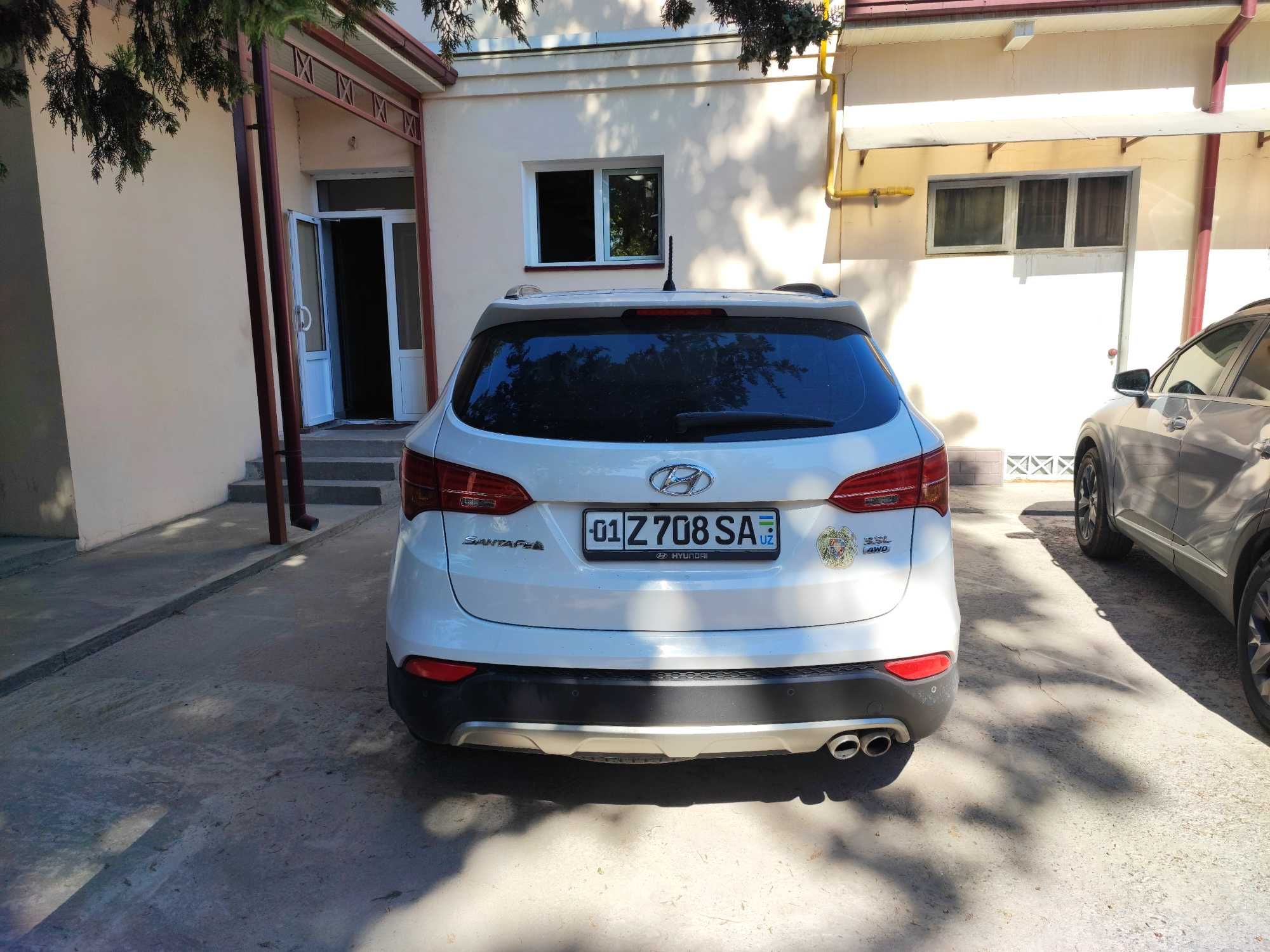 Hyundai Santa Fe 3,3 AT, 2014, 93000км