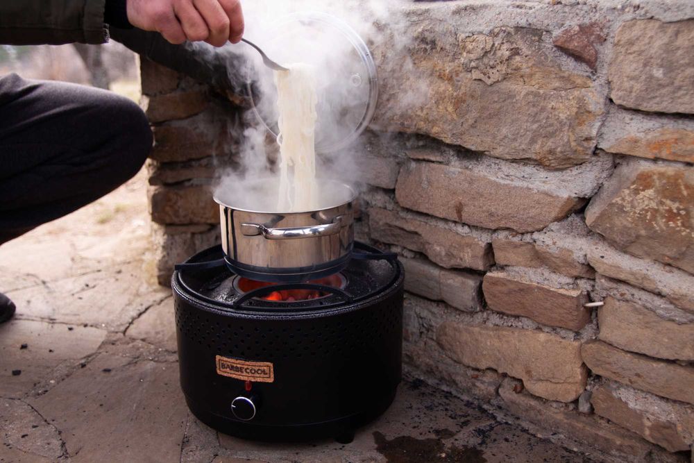 преносимо барбекю, скара, готвене на открито