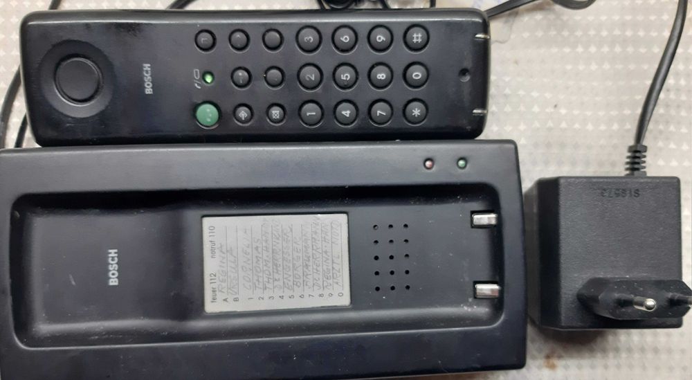 Vintage Telefon Fixo-mobil Bosch CT-COM214