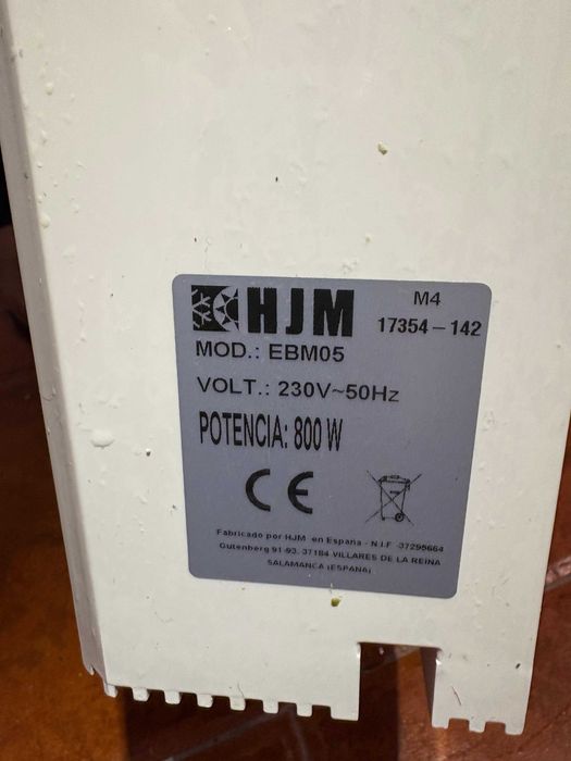 Elnur RF10E-PLUS - Inertia Electric Radiator, 1250W