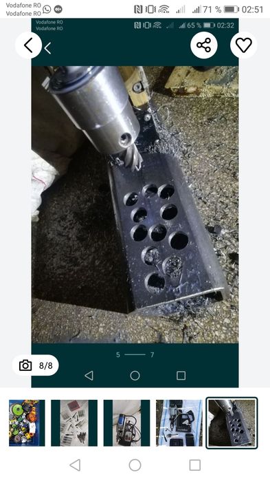 Carota metal fier Weldon Fein magnet