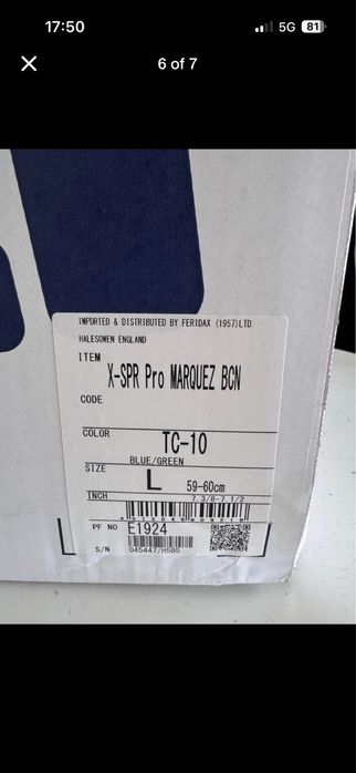 Каска Shoei X-SPR Pro - Marquez Barcelona TC10 - L