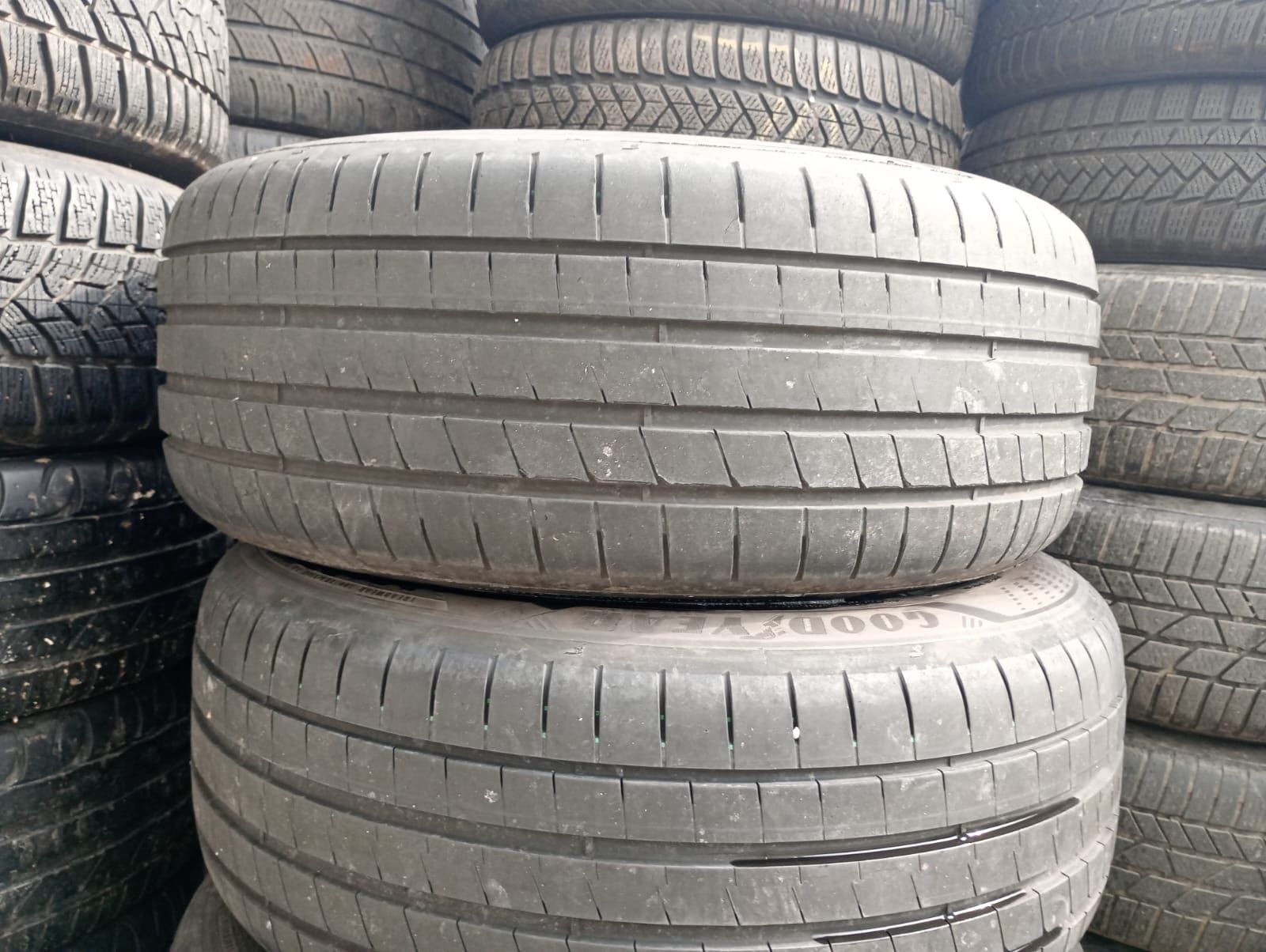 4jante 5x112 originale Audi A6 ănvelope vara 225/55/17 6mm  dot4122