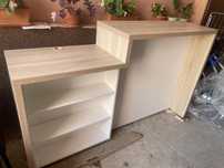 Mobilier receptie 180x46x110